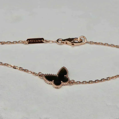 [⭐Clover Jewelry]BUTTERFLY ONYX  BUTTERFLY BRACELET