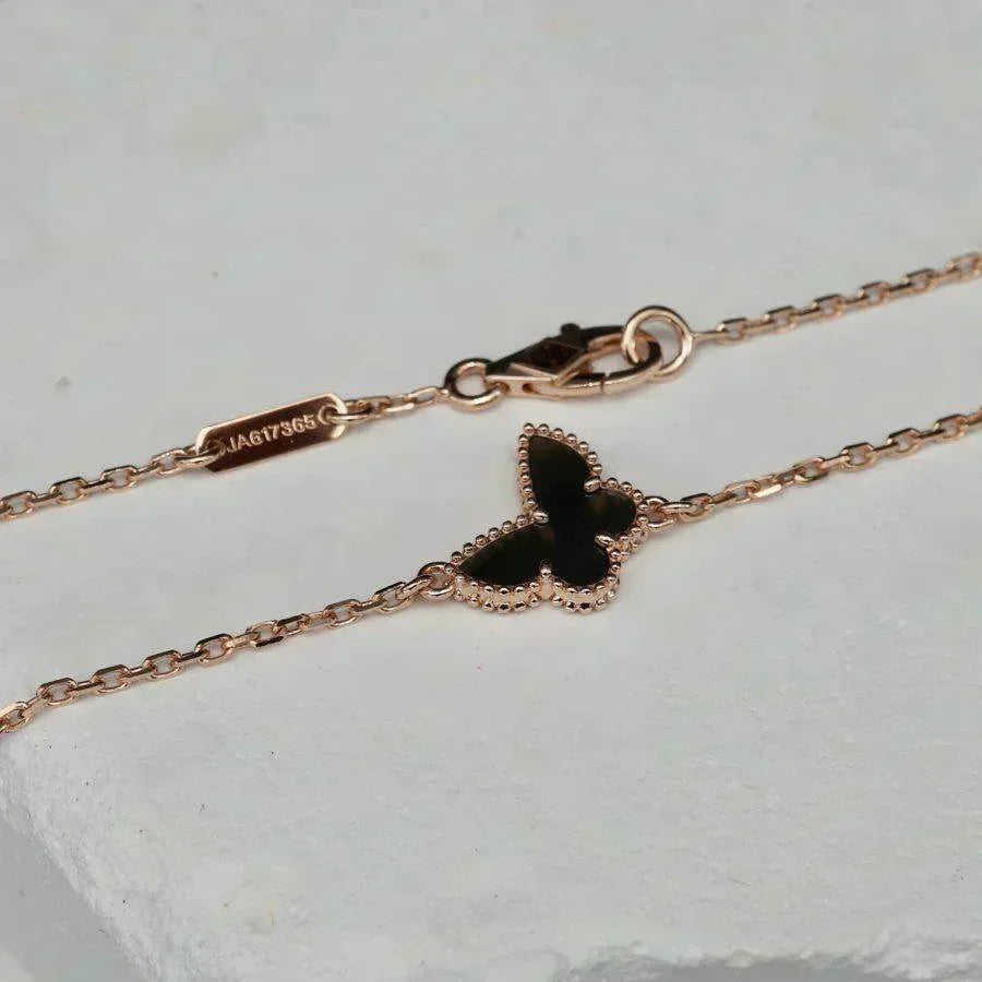 [⭐Clover Jewelry]BUTTERFLY ONYX  BUTTERFLY BRACELET