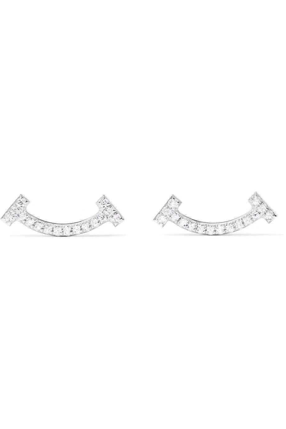 [Clover Jewelry]SMILE DIAMOND EARRINGS