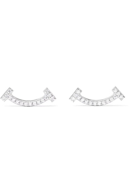 [Clover Jewelry]SMILE DIAMOND EARRINGS