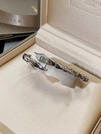 [⭐Clover Jewelry]SERPENTI VIPER SILVER BRACELET